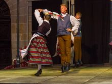 Halk dansları festivali Krakow