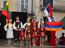 Folklor festivali yarışması Barselona - İspanya