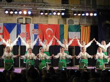 Folklore festivals participation Barcelona Spain