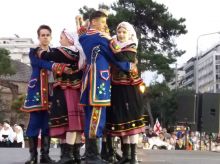 folklor festivali, koro festivali, modern dans festivali Selanik Yunanistan. Zadnje 3: folklor festivali, koro festivali, İtalya'da modern dans festivali